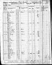1860 census Lindley Arnett Family