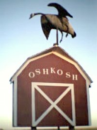 Oshkosh Goose Sign
